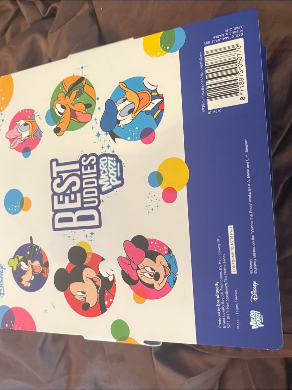 Complete Set 24 Disney Best Buddies Micro Popz! Collection with Album New - Picture 3 of 9